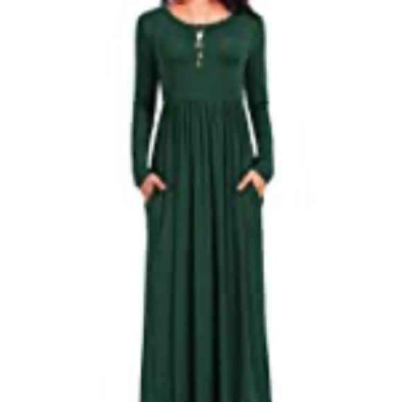 Dresses & Skirts - Women’s Long Sleeve Jersey Dress